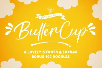 Butter Cup font