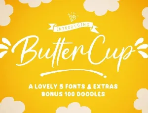 Butter Cup font