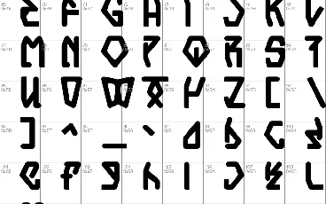 Asgard Grexco font