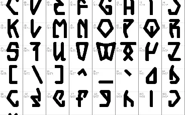 Asgard Grexco font