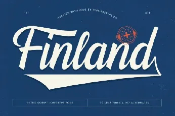 Finland Script font