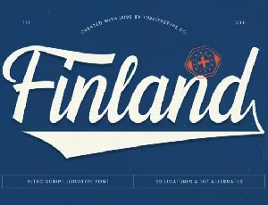 Finland Script font