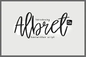 Albret Handwritten Free font