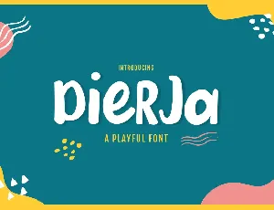 Dierja FREE font