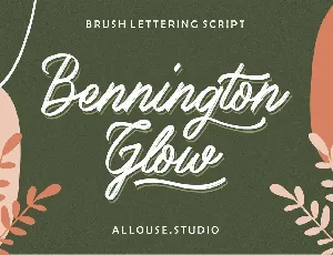 Bennington Glow Demo Version font