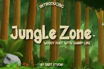 Jungle Zone font