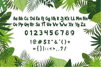 Jungle Zone font