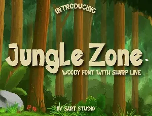 Jungle Zone font