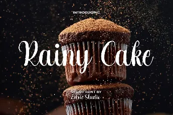 Rainy Cake Demo font