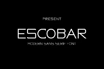 Escobar font