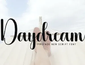 Daydream Script Typeface font