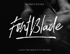 FontBlade Brush font