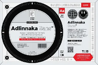 Adlinnaka Family Free font