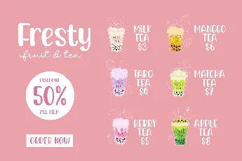 Creamy Sugary font