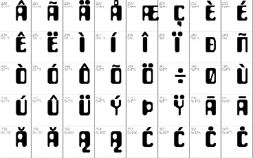 Para Aminobenzoic font