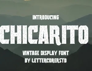 Chicarito font