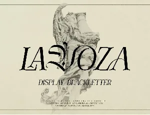 Lavoza font