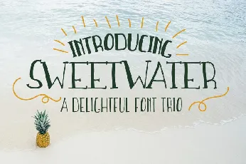 Sweet Water font