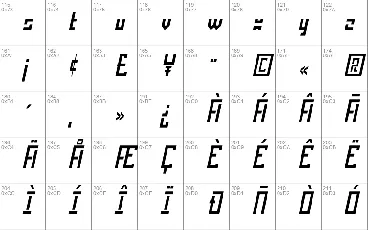 Operational Amplifier font