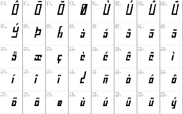 Operational Amplifier font