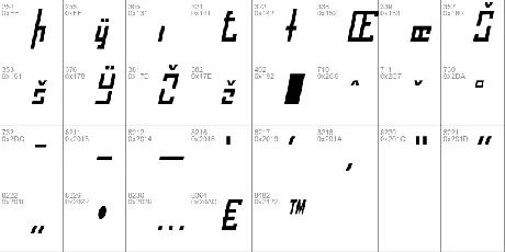 Operational Amplifier font