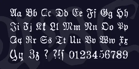 GF Gesetz font