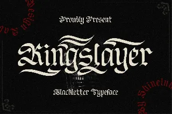 Kingslayer font