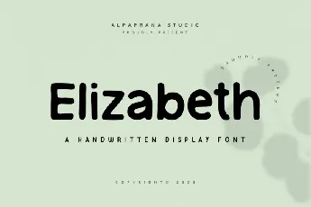 Elizabeth Display font