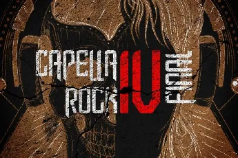 Capella Rock IV Final font