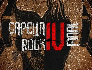 Capella Rock IV Final font