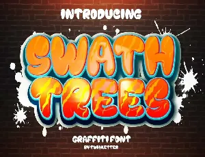 Swath Trees font