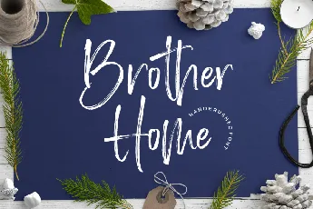 Brother Home Brush font