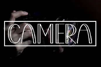 Camera Display font