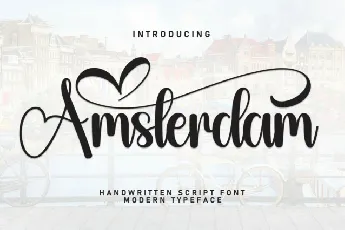 Amsterdam Calligraphy font