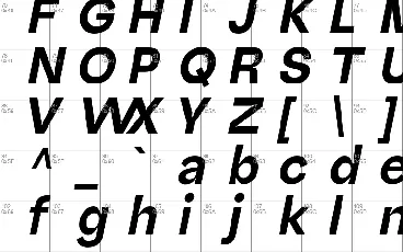 Nomixa font