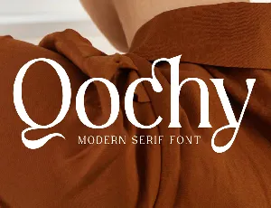 Qochy DEMO font