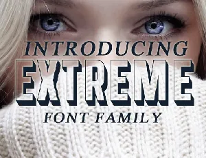 Extreme font