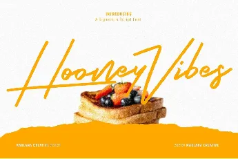 Hooney Vibes font