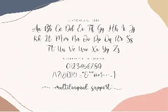 Girly font