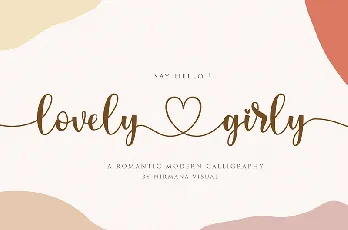 Girly font