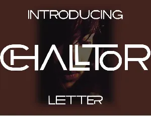 Challtor font