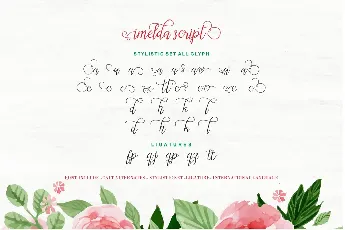 Imelda Script font