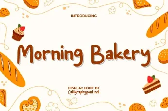 Morning Bakery font