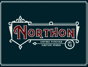 Northon and Ornament font