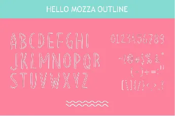 Hello Mozza font