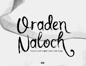 Oraden Naloch Demo font