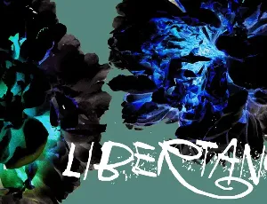 Libertango font