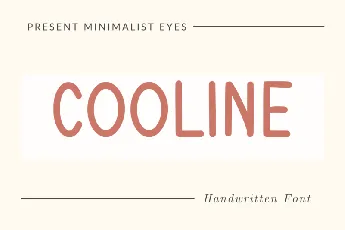 Cooline font