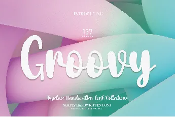 Groovy Script Typeface font