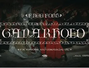 Ganarhold font